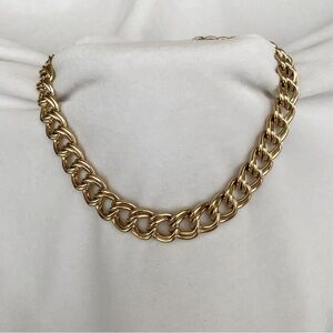 Vintage Gold Statement Necklace